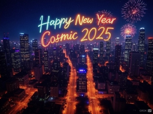 Cosmic New Year 2025