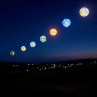 Moon and Mercury